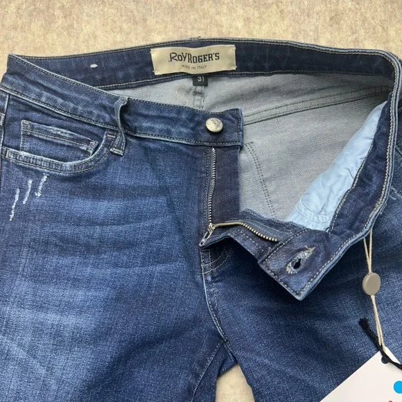 Roy Rogers Mel Woman Denim Super Stretch Jeans Womens‎ Size 31 Bootcut